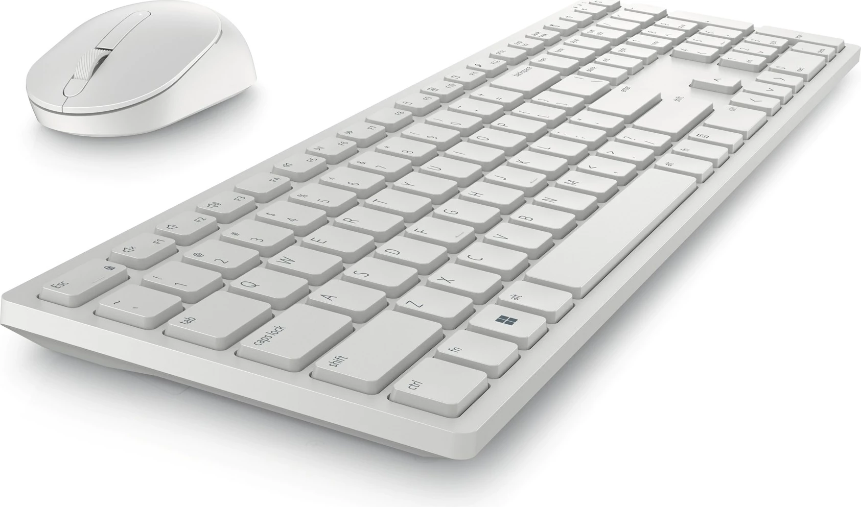 Set tastierë + maus Dell KM5221W, type-A, të bardha