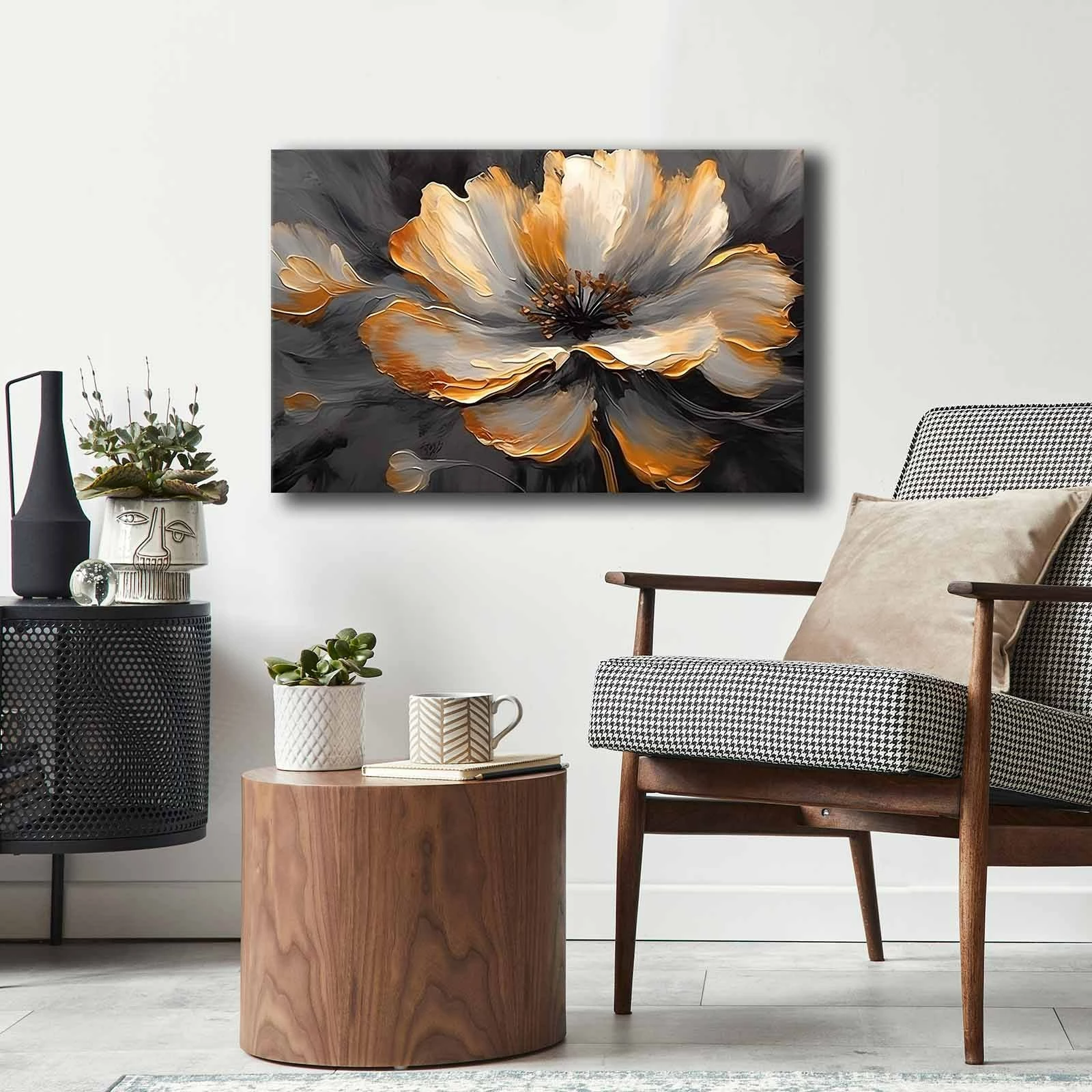 Pikturë dekorative në kanavacë, shumëngjyrëshe, 45x70cm, 4570GSC-007