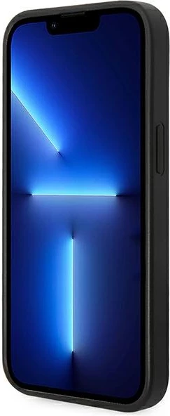 Mbështjellës Guess GUHCP14MHGGSHK për iPhone 14 Plus 6.7", i fortë, Glitter Script, i zi