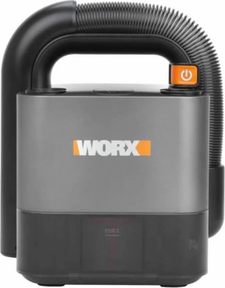 Fshesë me korrent dore Worx Cube Vac 20 V, 180 W, HEPA, 25 min, gri, set me bateri 2.0 Ah dhe karikues