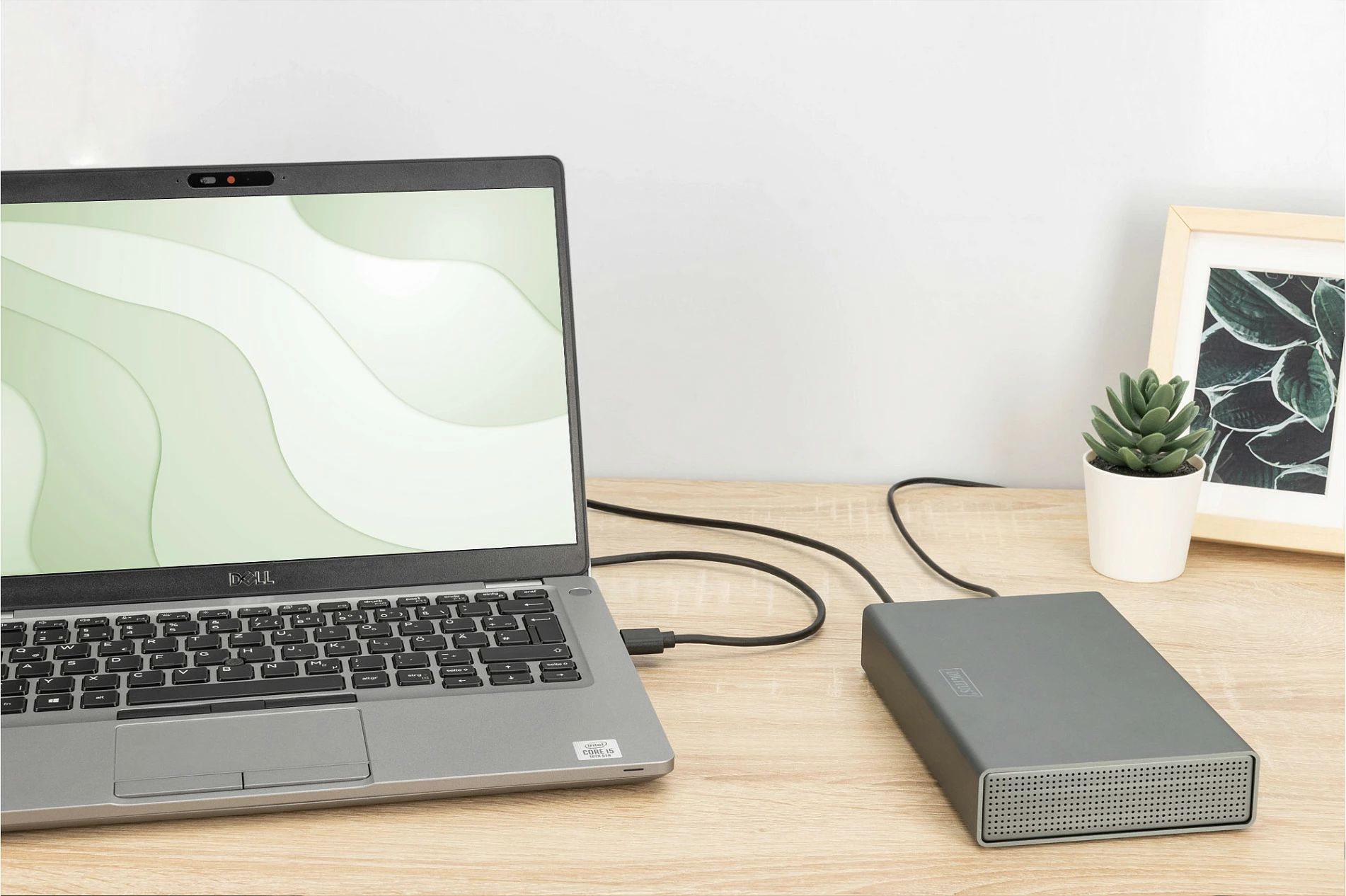 Kasë për HDD/SSD Digitus USB 3.0/3.2 Gen 1, SATA 2.5/3.5, Alumini