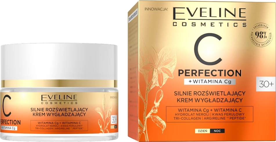 Krem fytyre për femra Eveline Cosmetics C-Perfection intensely illuminating smoothing cream 30+, 50ml