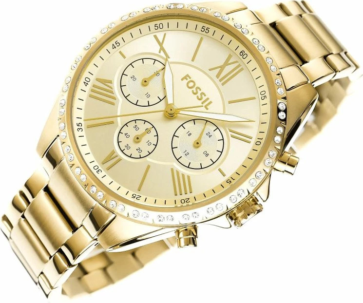 Orë dore për femra Fossil, të arta