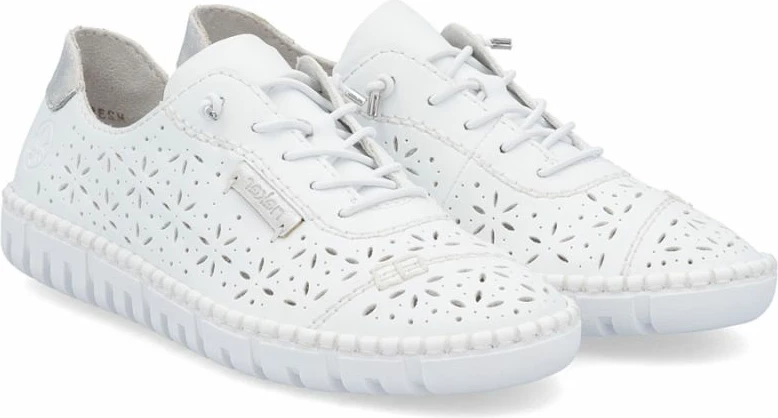 Sandale femra Rieker M2354-80, të bardha