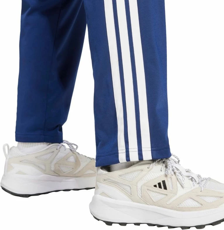 Pantallona sportive për meshkuj adidas 3-Stripes Tricot JI8803, të kaltërta