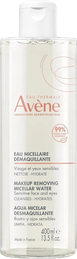 Ujë micelar për heqje make-up-i Avene Eau Thermale për femra 400ml