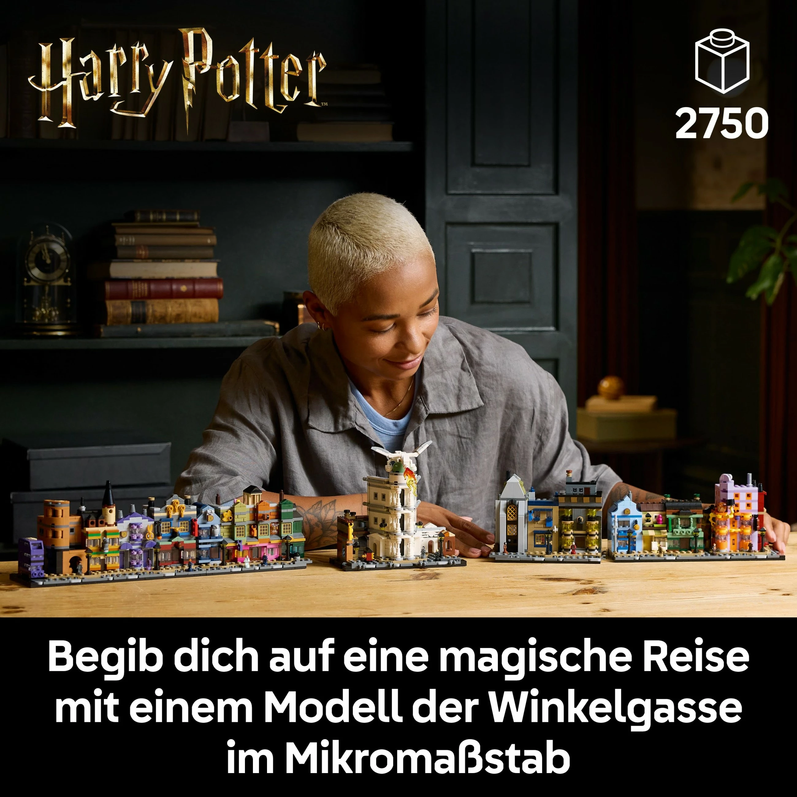 Set ndërtimi LEGO Harry Potter Die Zauberläden der Winkelgasse, shumëngjyrësh