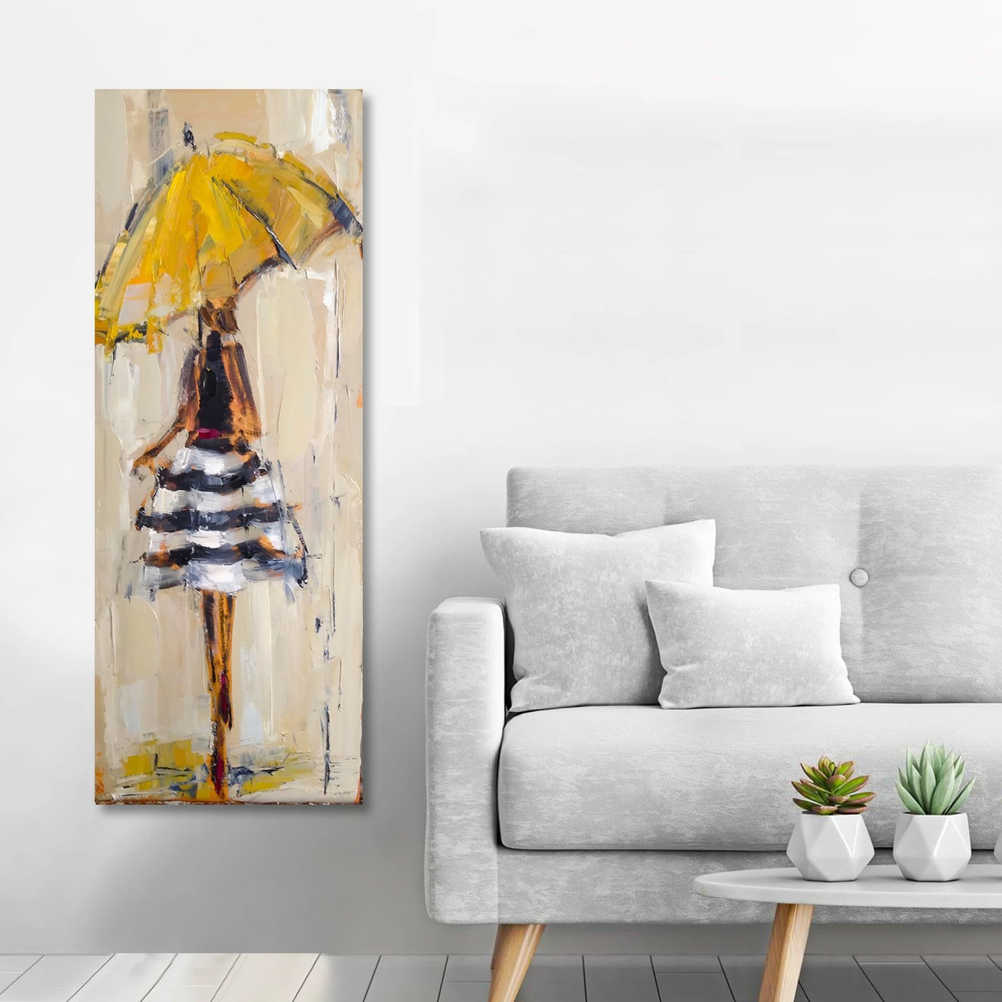 Pikturë dekorative në kanavacë, Wallity KNV4435_3080, 30x80cm