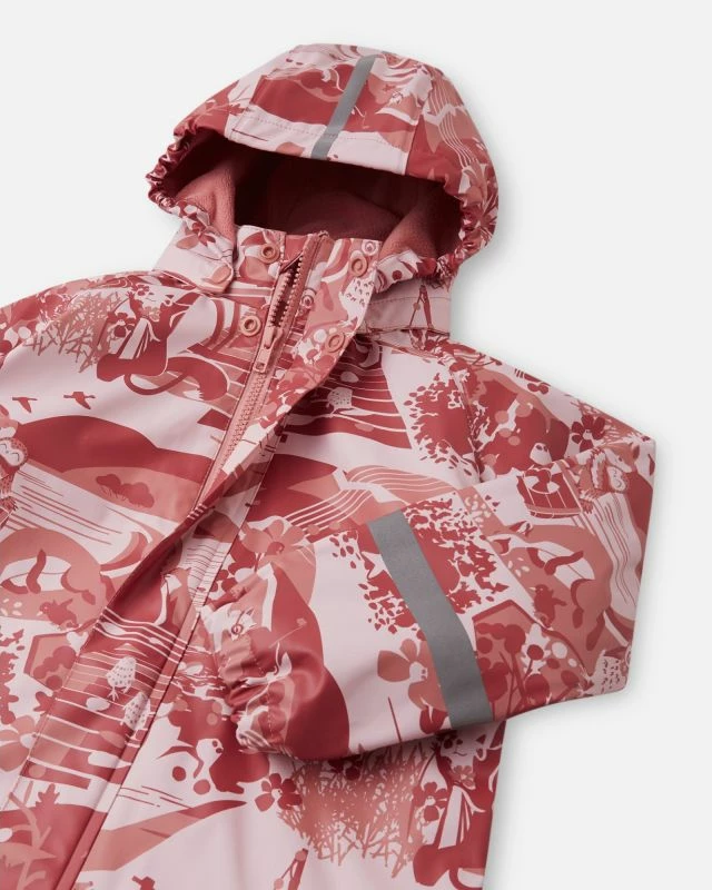 Jakne për fëmijë Reima, të kuqe