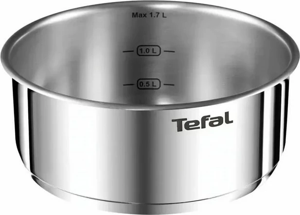 Set tenxheresh Tefal Ingenio L8964S55, 4 copë, çelik inoks, dorezë e zezë