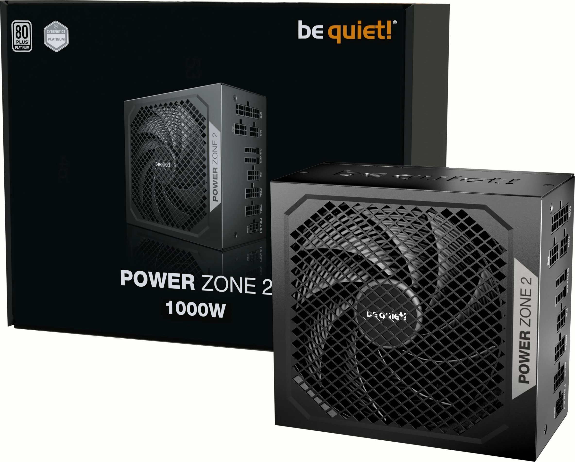 Furnizues rryme be quiet! Power Zone 2 BP008EU 1000W 80 Plus Platinum ATX 3.1 modular, zi