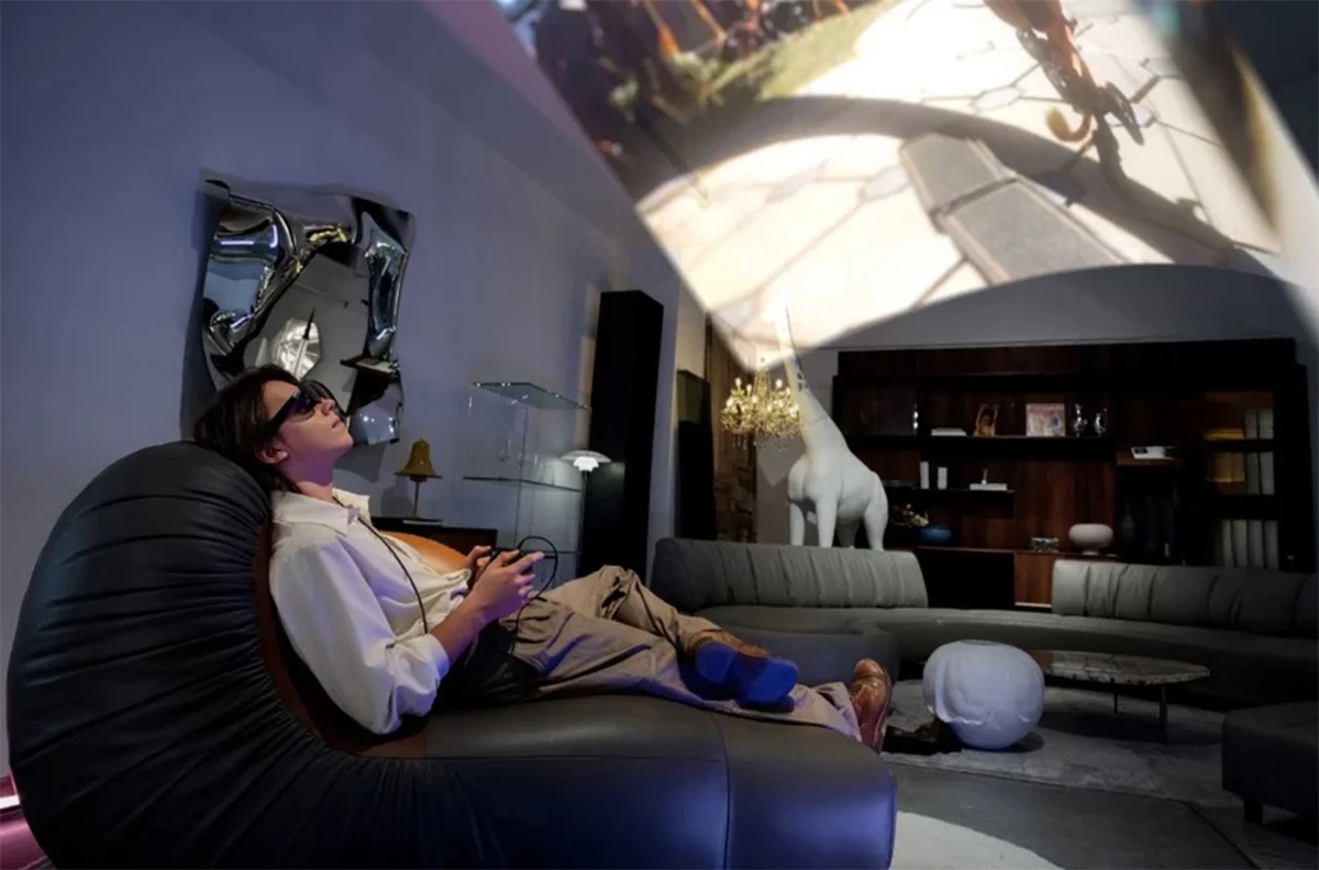 Syze AR XREAL One Pro 1080p 120Hz 57° 3DoF, madhësi M, të zeza