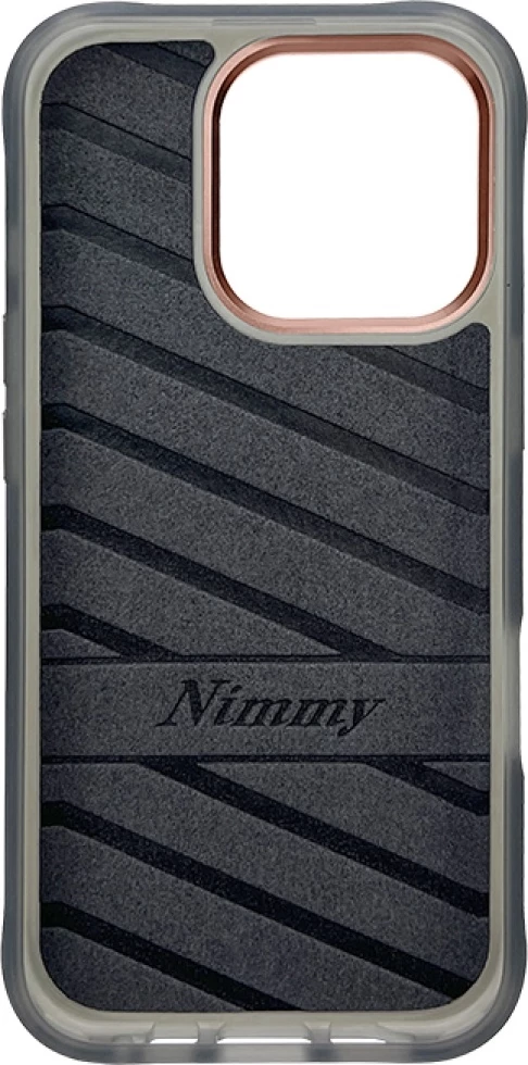 Mbështjellës Nimmy Magnetic Fantasy Animal MagSafe për iPhone 16 Pro 6.3", hardcase TPU/PU, Rose Gold