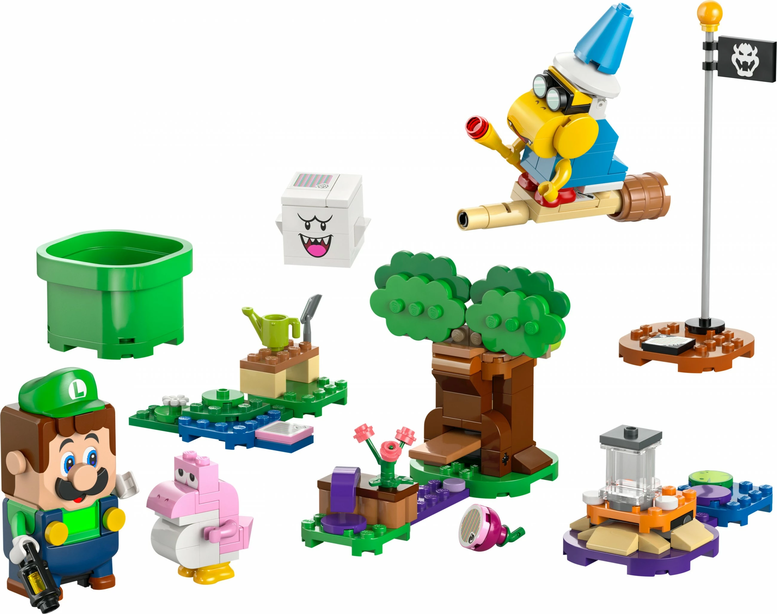 Set ndërtimi LEGO Super Mario 71440 me Luigi interaktiv, 210 pjesë, shumëngjyrësh