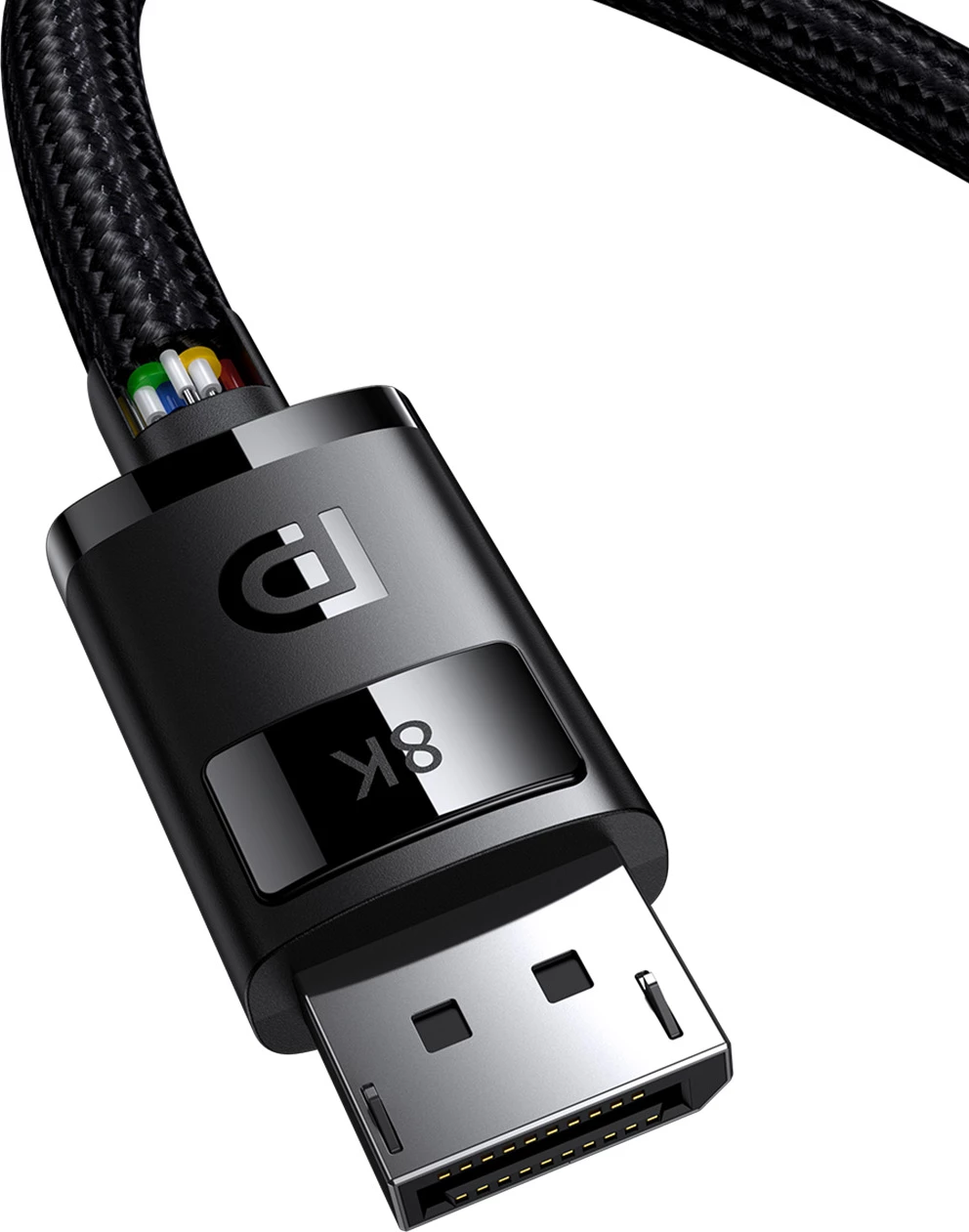 Kabllo DisplayPort Baseus High Definition Series 2m, 8K 60Hz, e zezë