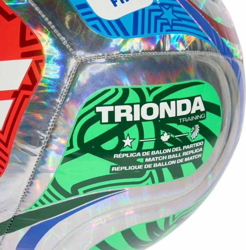 Top futbolli adidas, gri/argjendtë