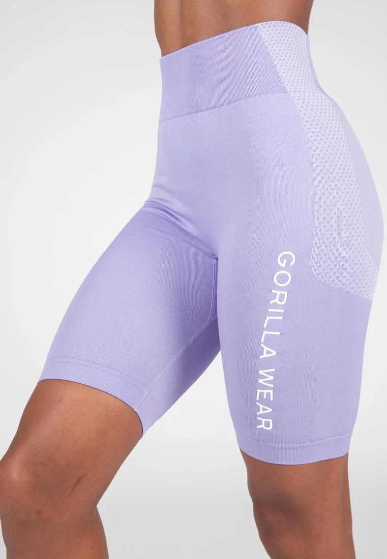 Selah Seamless Cycling Shorts - Lilac [Madhësia: M/L]