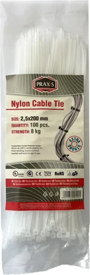 Lidhëse Plastike 2.5x200 925200 100/set