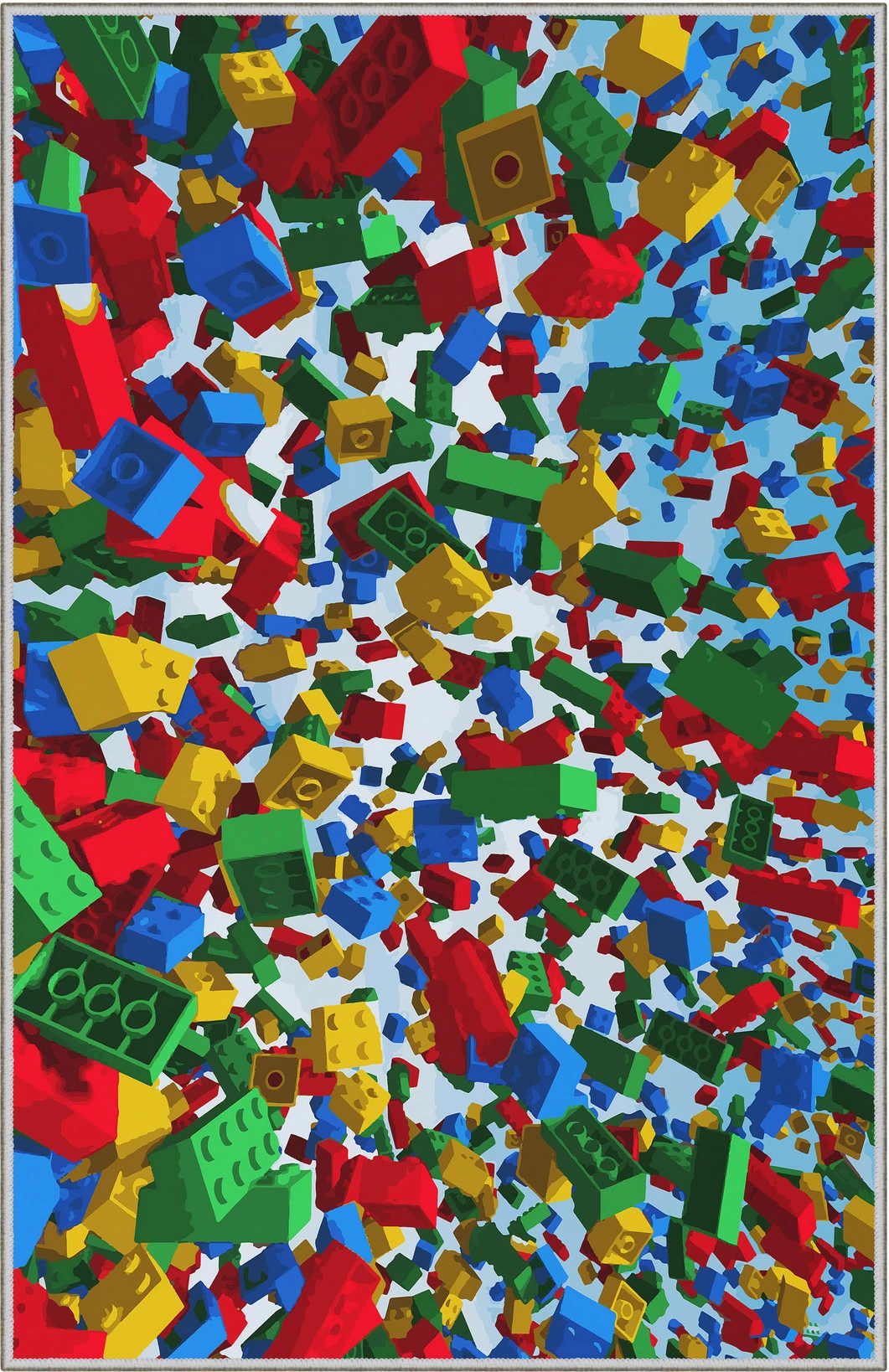 Qilim për korridor, shumëngjyrësh, Conceptum Hypnose, WOOKECE152, 80x200cm