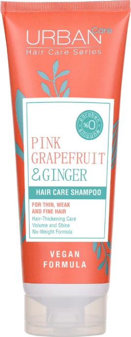 Shampon për flokë Urban Care Pink Grapefruit & Ginger, 250 ml