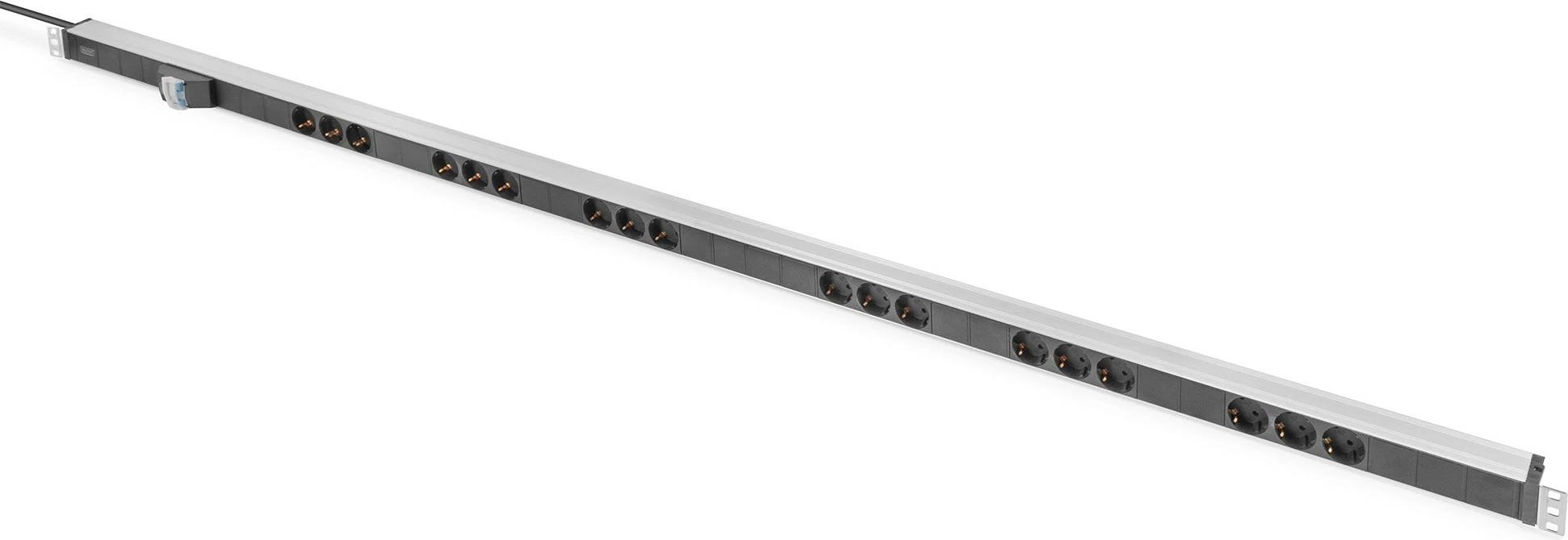 Shirit rryme Digitus, 9 dalje, profil alumini, mbrojtje qarku, Type F