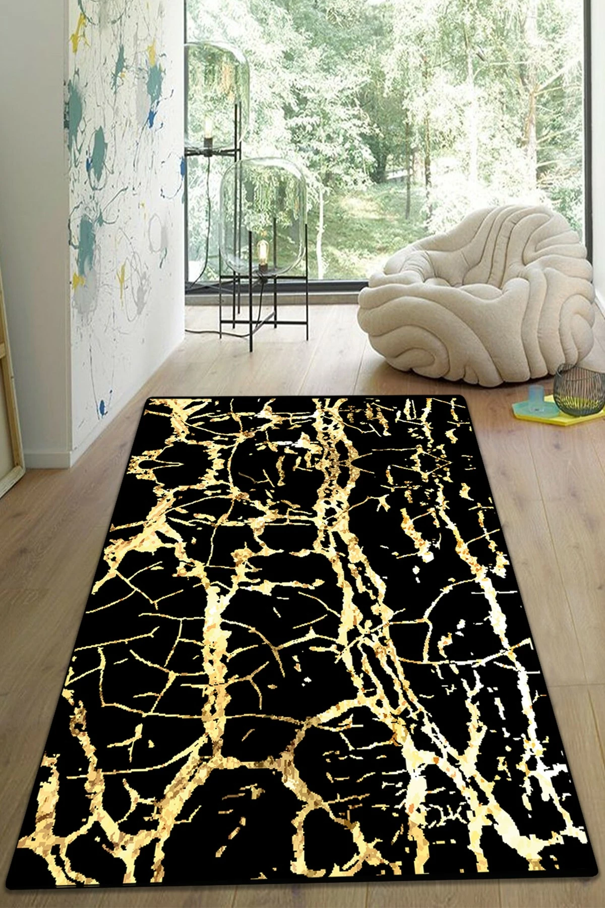 Qilim për korridor (100x300) Conceptum Hypnose, Goldes