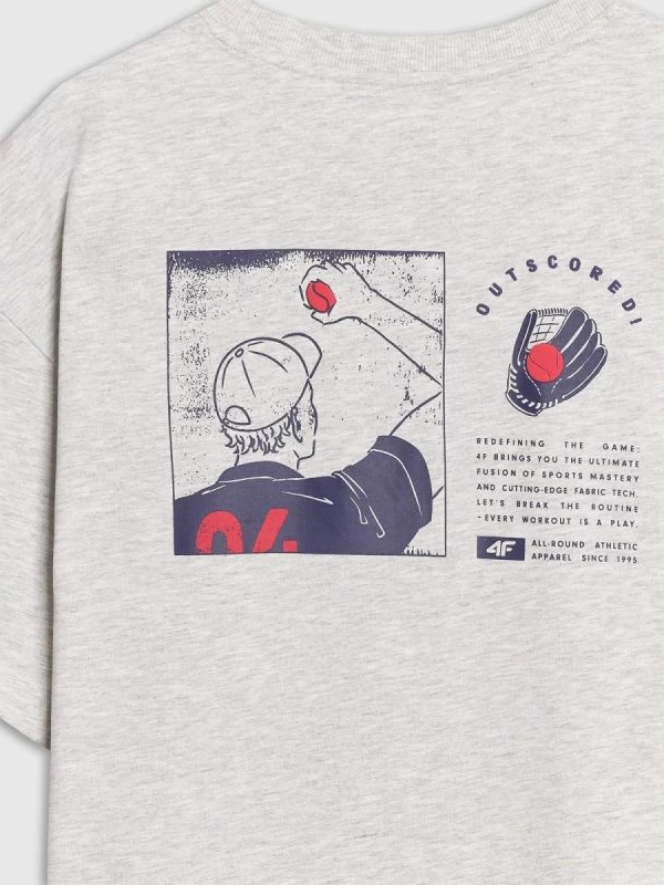 Maicë për meshkuj 4F, gri