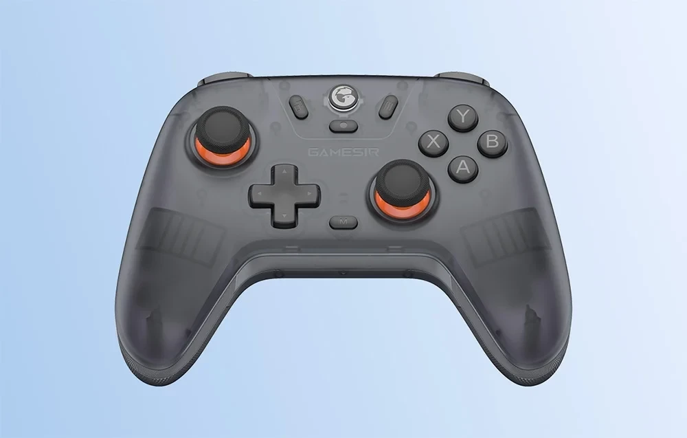 Kontroller wireless GameSir T4n Lite Nova, 1200 mAh, USB-C/Bluetooth/2.4 GHz, gri, set 1 copë