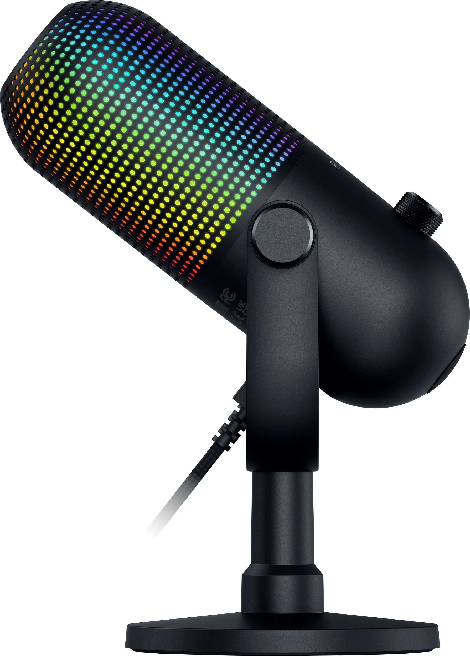 Mikrofon Razer Seiren V3 Chroma, RGB, i zi