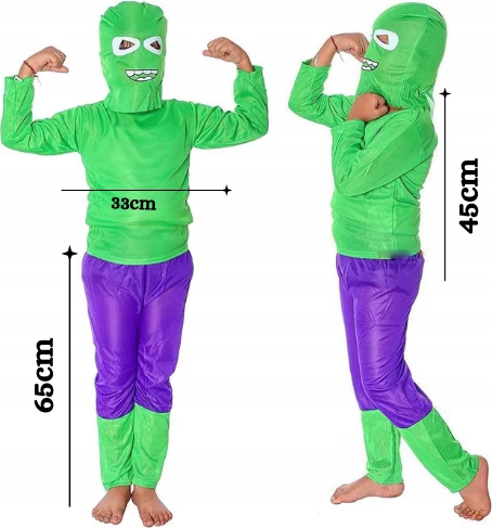 Kostum Hulk për fëmijë KS73, S