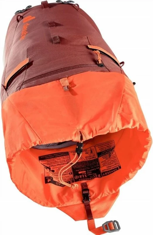 Çantë shpine hiking Deuter Guide 24, papaya-redwood