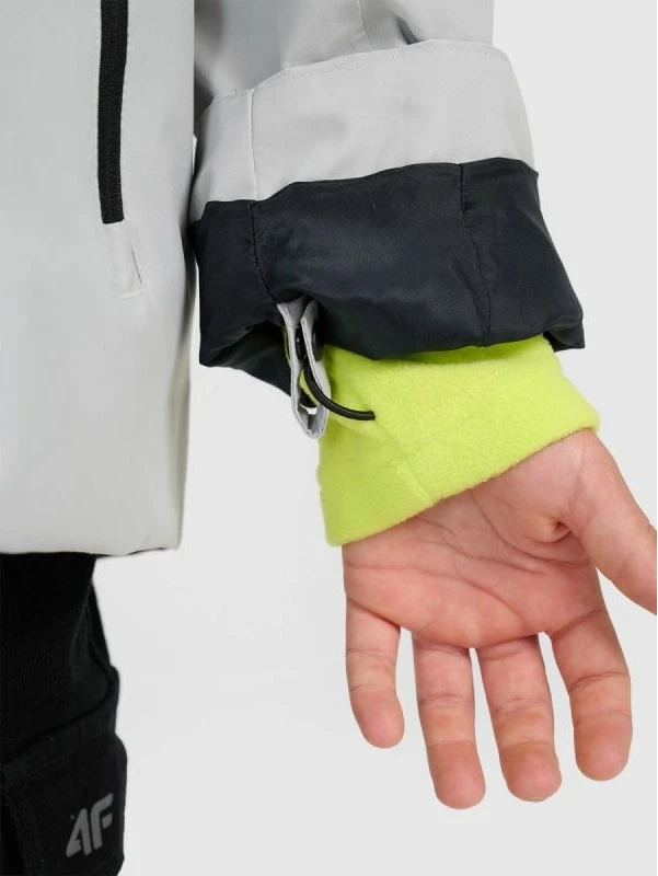 Jakne 3-në-1 për djem 4f, e zezë