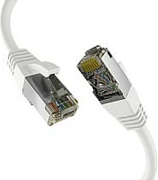 Kabllo rrjeti EFB Elektronik EC020200310, Cat8.1, 0.25 m, RJ45, S/FTP, 40 Gbps, e bardhë