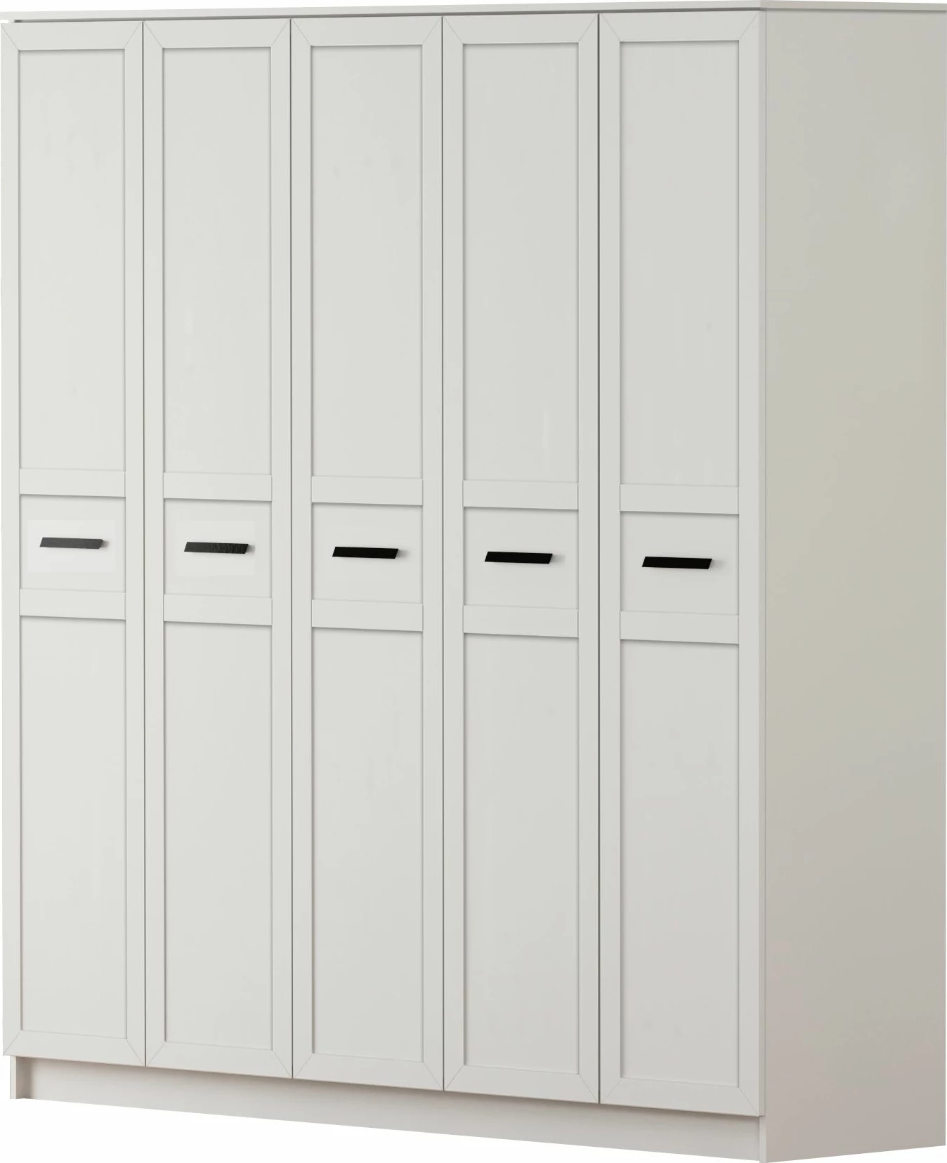 Dollap për rroba, ngjyrë e bardhë mat, Skye Decor, RB-168-01-005, 175x210x52cm