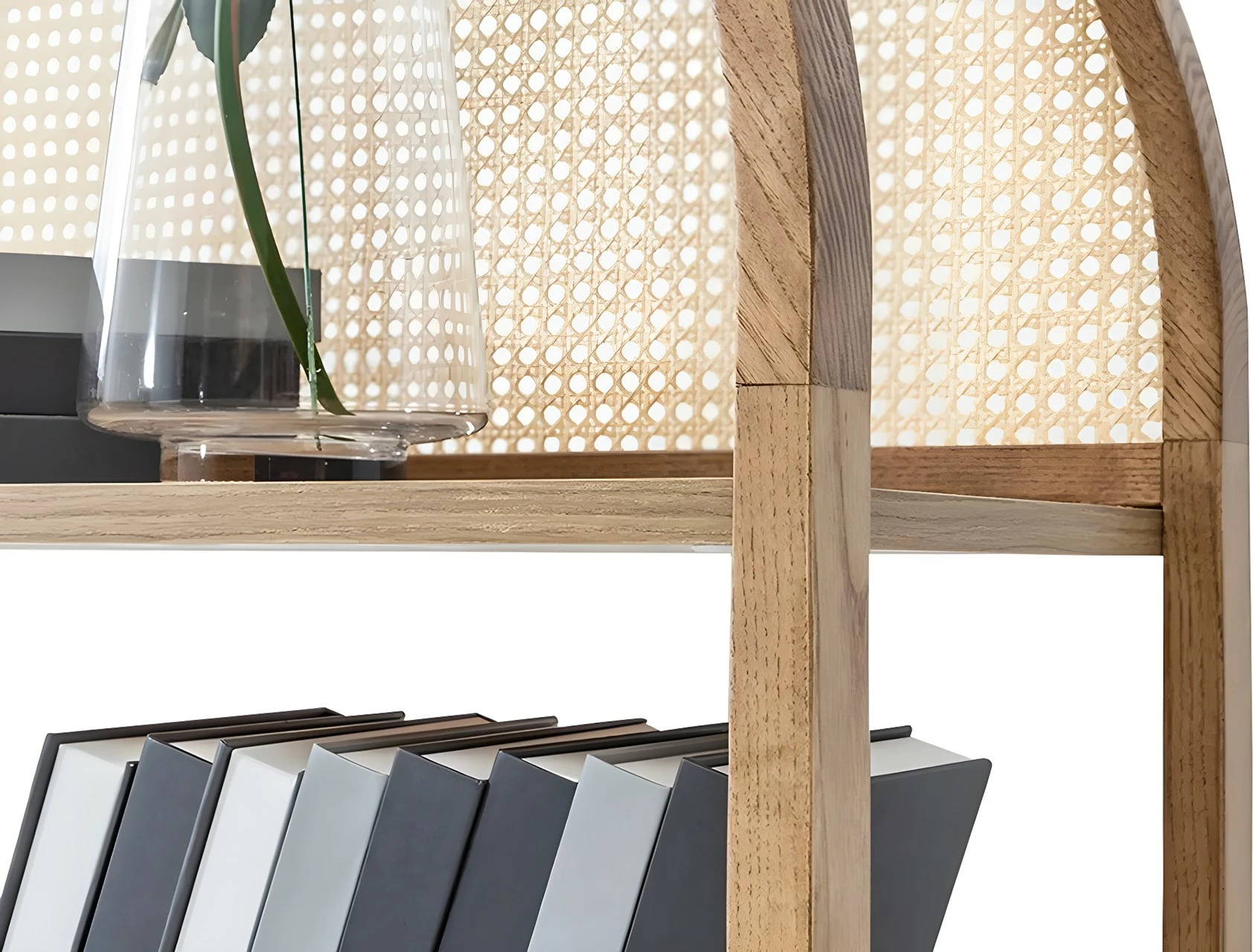 Raft librash Hanah Home, Nala 75, ngjyrë natyrale