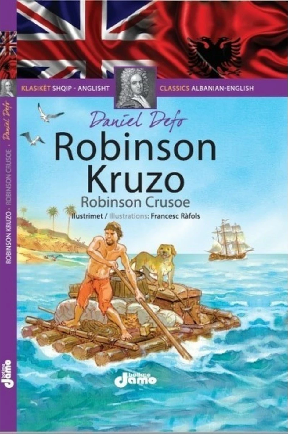 Robinson Kruzo  Shqip Anglisht - Daniel Defoe