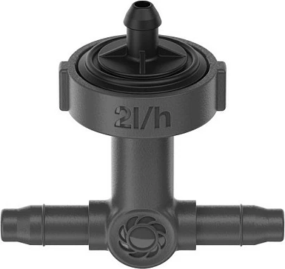 Pikatore në linjë Gardena Micro-Drip-System Reihentropfer 2 l/h, 10 copë, gri e errët