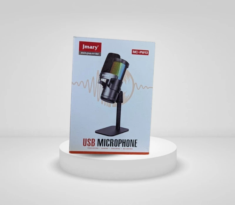 Mikrofon USB Profesional me RGB për Regjistrim Studio – Jmary MC-PW13