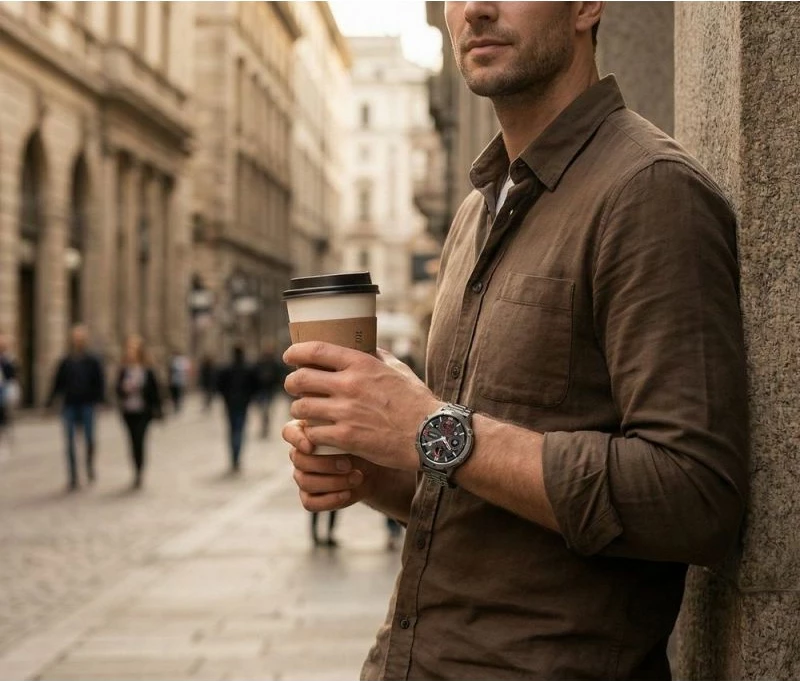 Smartwatch Gravity GT42-2, rrip i zi + byzylyk
