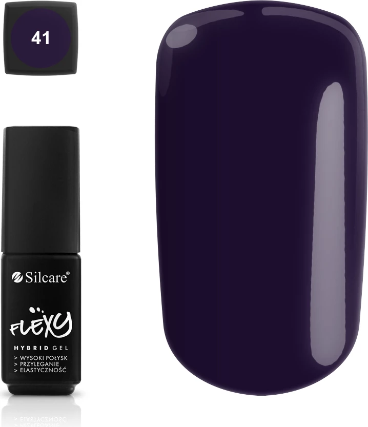 Llak për thonj Silcare Flexy Hybrid Gel 41, 4.5g