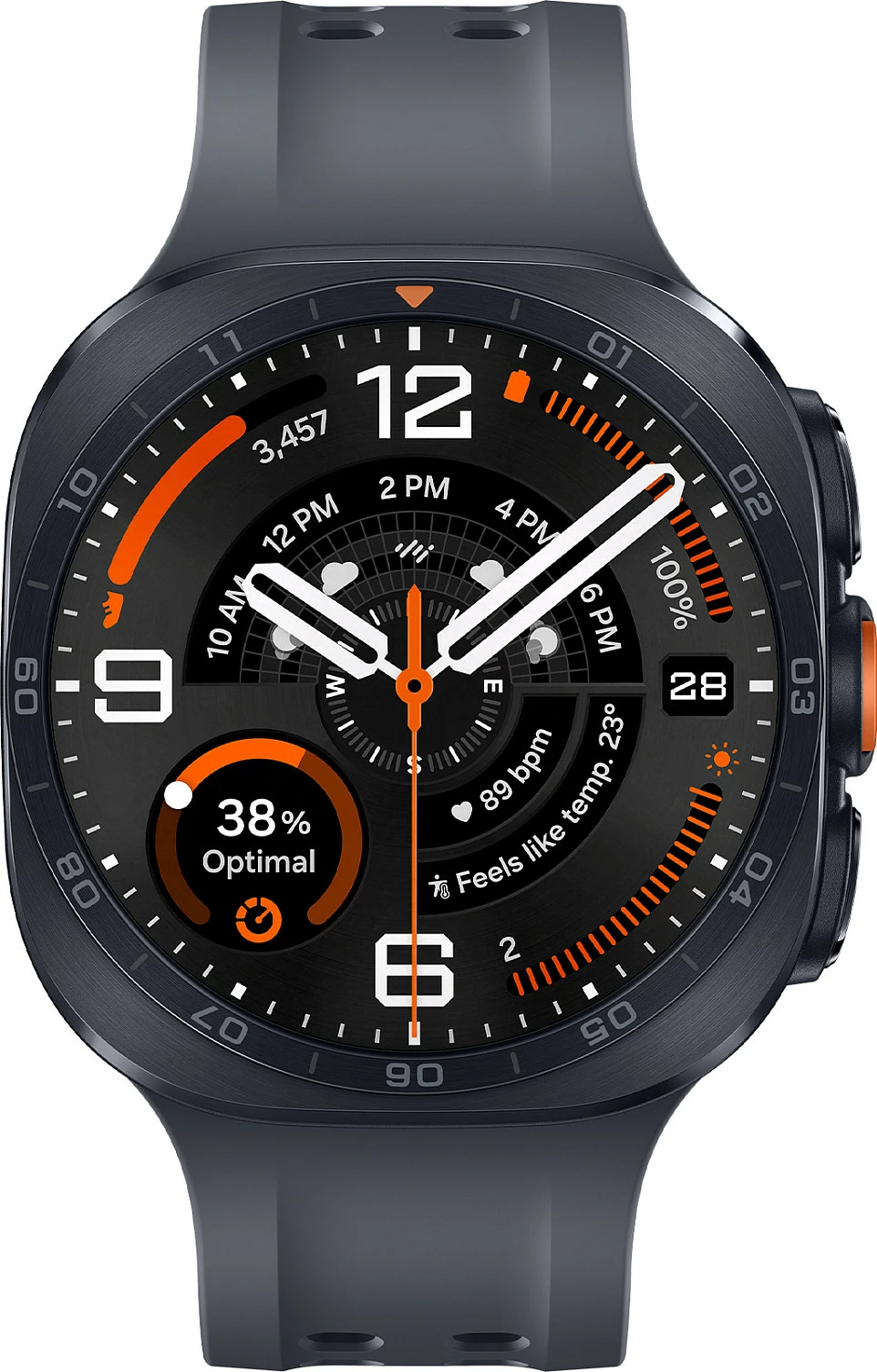Smartwatch Samsung Galaxy Watch Ultra2, 4G LTE, 64GB, Gri Titanium