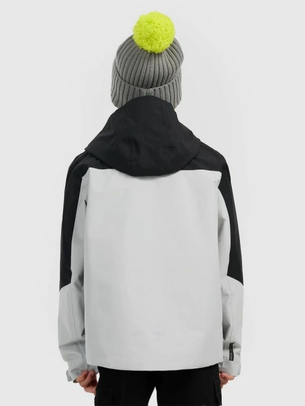 Jakne 3-në-1 për djem 4f, e zezë