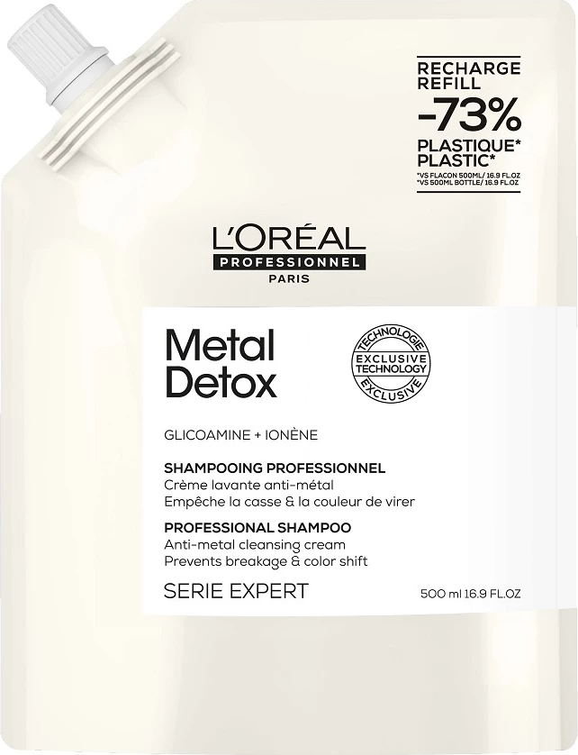 Shampon për femra L'Oreal Professionnel Serie Expert Metal Detox Protective Refill 500ml