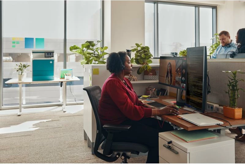 Kufje me mikrofon HP Poly Blackwire 3310 (8X216AA), kabllo 2-7 m, e zezë