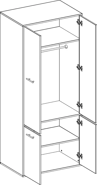 Dollap për rroba Doro