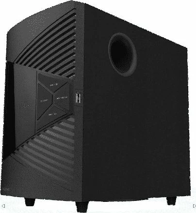 Altoparlantë për kompjuter Creative SBS E2500 2.1 30W RMS me Bluetooth, FM dhe telekomandë IR, të zeza