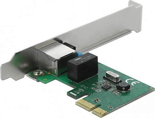 Kartelë rrjeti PCI Express DeLOCK 90381, 1x RJ-45, 10/100 Mbit/s, interne