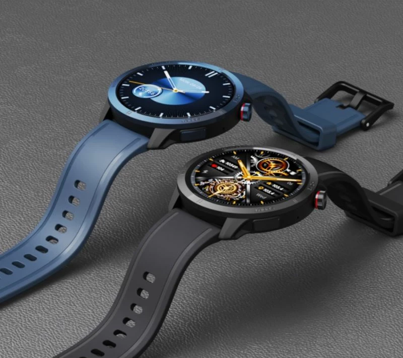 Smartwatch unisex Rubicon, e bardhë/argjend