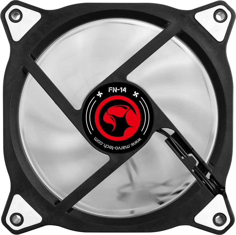 Ventilator për PC Marvo FN-14 120mm RGB LED, 3-PIN/4-PIN