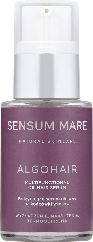 Serum për maja të flokëve Sensum Mare Algohair Nourishing Oil për femra, 15ml